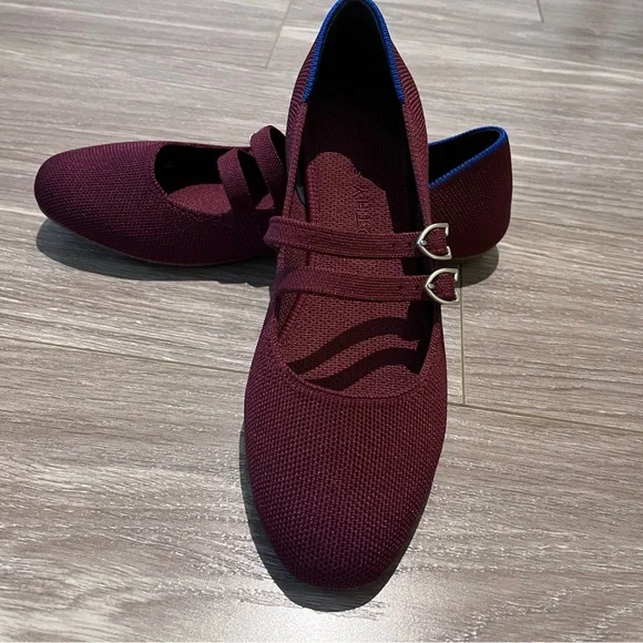 Stylish Burgundy Women's Shoes - Picture 3 of 5